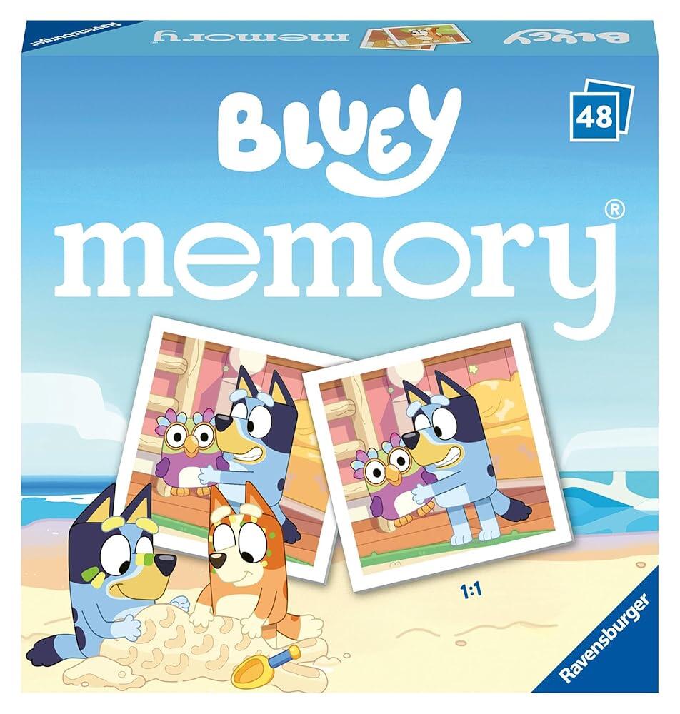 Ravensburger Bluey 미니 메모리 매칭 사진 스냅 페어 게임 만 3세 이상 아동용