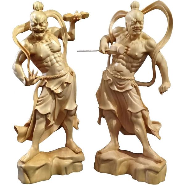 8905498 홈인테리어 불상 불교용품 불교굿즈 인왕상거물 금강역사 목각 히노키 컬렉션 阿모양·맞춤형 2종
