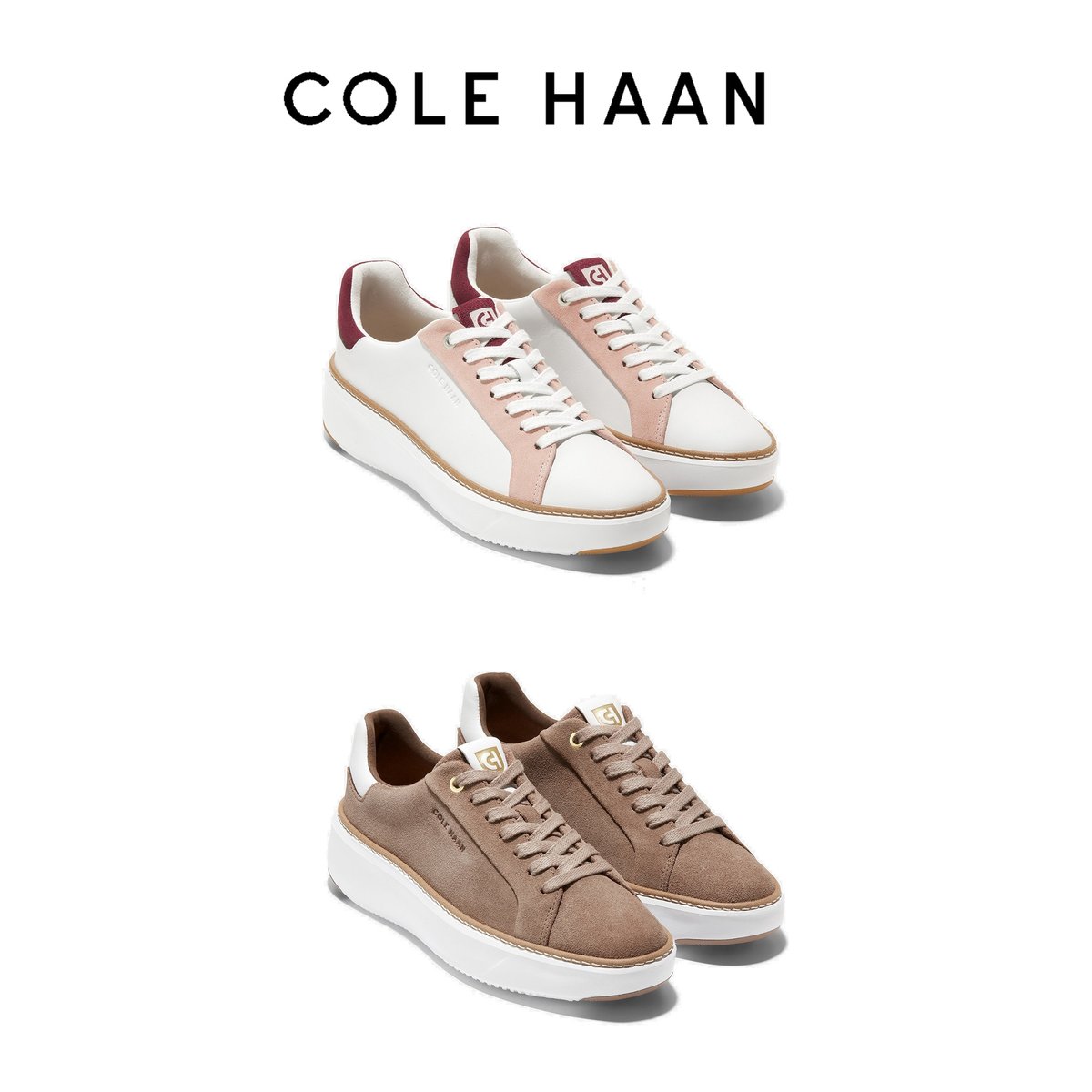 콜한 GRANDPR Topspin 탑스핀 여성 스니커즈 운동화 2종1택 CHSO3F162 800643