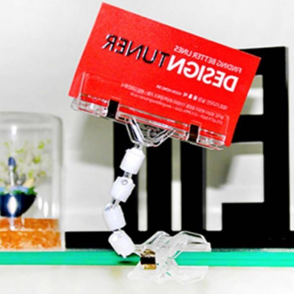 POP집게 AV51SF20 4볼 클립 2개 메꽂이 네임텍집게 사진집게