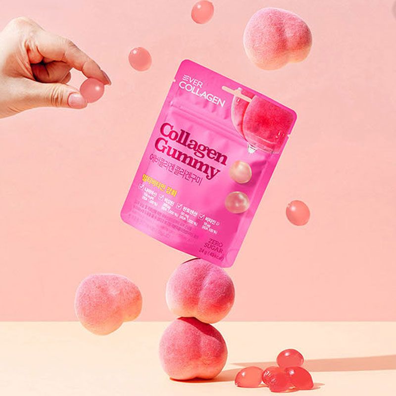 에버콜라겐 콜라겐구미 1박스(10봉)