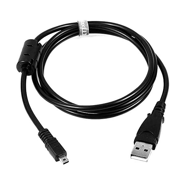 파나소닉 루믹스 DMC FX12 FX15 FX150 FX180 FX2 DMCFX3 FX3용 UC E6 USB 카메라 2 in 1 전원 충전 데이터