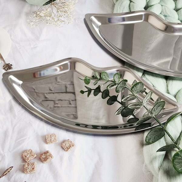 (현대Hmall)실버 BJ04OO51 입술 트레이 빈티지트레이 촬영소품 인테리어소