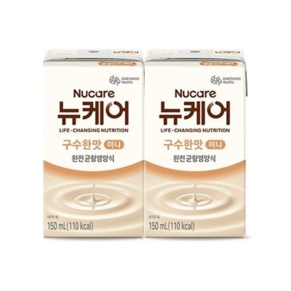 [오늘출발] 대상웰라이프 뉴케어 구수한맛 미니 150ml x 48팩 환자영양식 빨대형