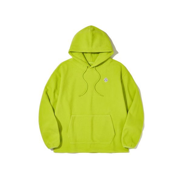 어반디타입 유타 플리스 후드_라임 403972