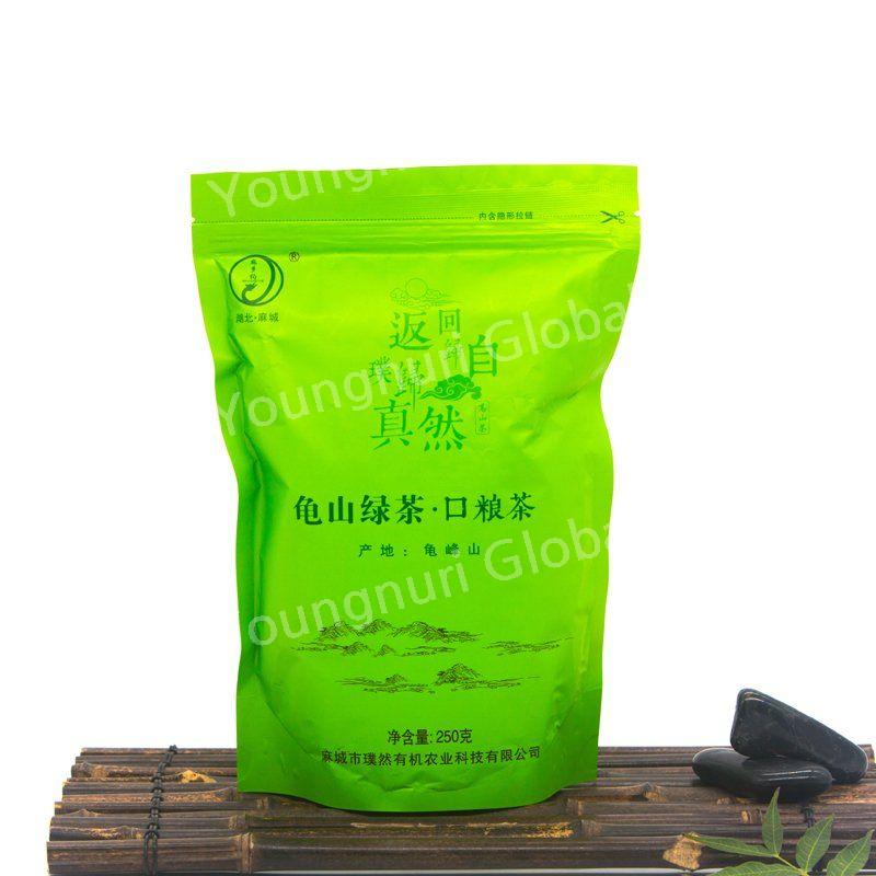 호북성 마성 구산 암녹차 우전 농향형 대용량 봉투 포장 실속 구량차 249.9g