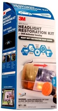 [오늘출발] 퀵 클리어 코트가 있는 3M 헤비 듀티 헤드라이트 복원 키트 39175