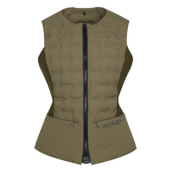 어메이징크리 골프조끼 CQK A34FVT02-35 여성 에어로다이나믹 하이브 다운 베스트