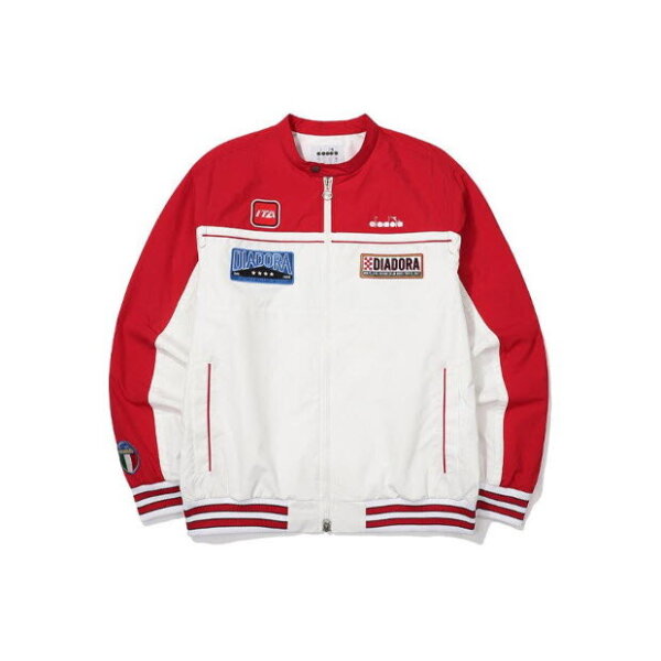 데피(DEFI) 데피KQJ D3321LJK01WHT 피트크루 컬러블럭 자켓 WHIT