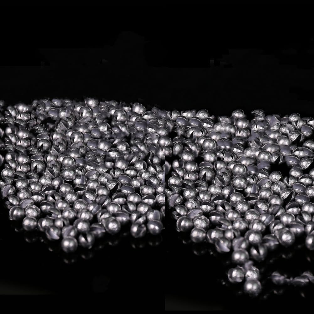 [오늘출발] 렌강 스플릿 샷 낚시 웨이트 싱커 리드 낚시용 -스페이스 500Pcs