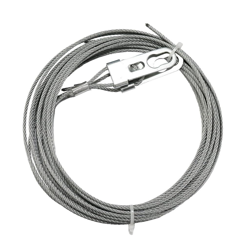 149056 연장 스프링 케이블 세트 52262 0.3cm(1/8인치) x 34.9m(13-1/2피트) 아연 도금 탄소강 피닉스