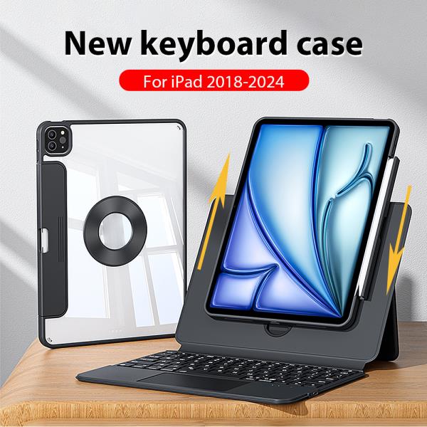 [오늘출발] Ipad Pro 11 12.9 13 2024 M4 M2 Air 6 5 4 Funda For iPad 10th 9th Generation 7th 8th 10.2 마그네틱 커