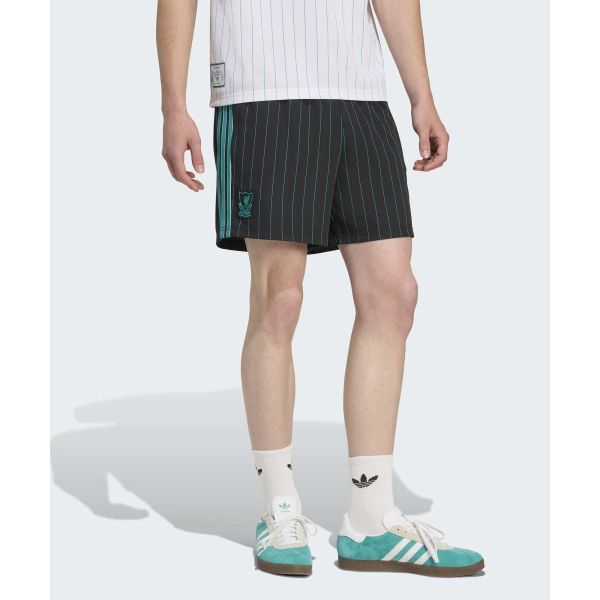 아디다스 리버풀 FC 테라스 아이콘 숏 팬츠 - 블랙 JW8005 662234