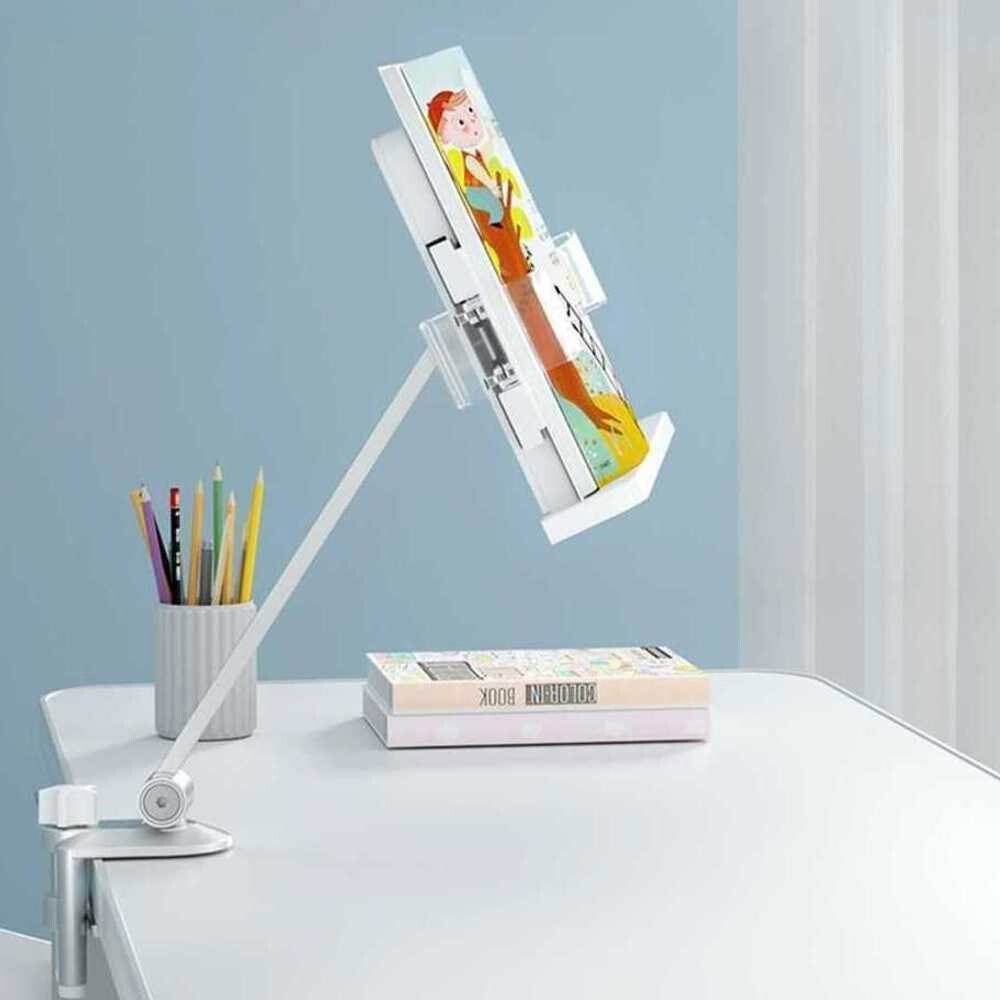 [오늘출발] 집게형 대 각도 조절 테이블 휴대용 학습 강의 선반 책꽂이 핸드폰 태블릿PC 온라인