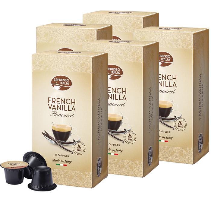 청호나이스 에스프레카페 프렌치바닐라 5박스(80캡슐) 캡슐커피 커피