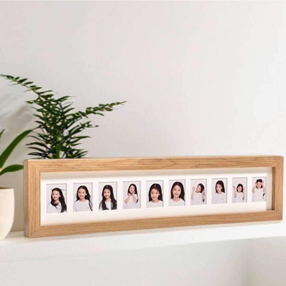 TIANZH 증명사진 액자 아기성장 여행사진 타임라인 액자미국의 기술