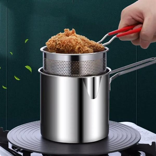 가정용 미니 스텐 파스타 면 꼬치 어묵 튀김용 냄비 소형
