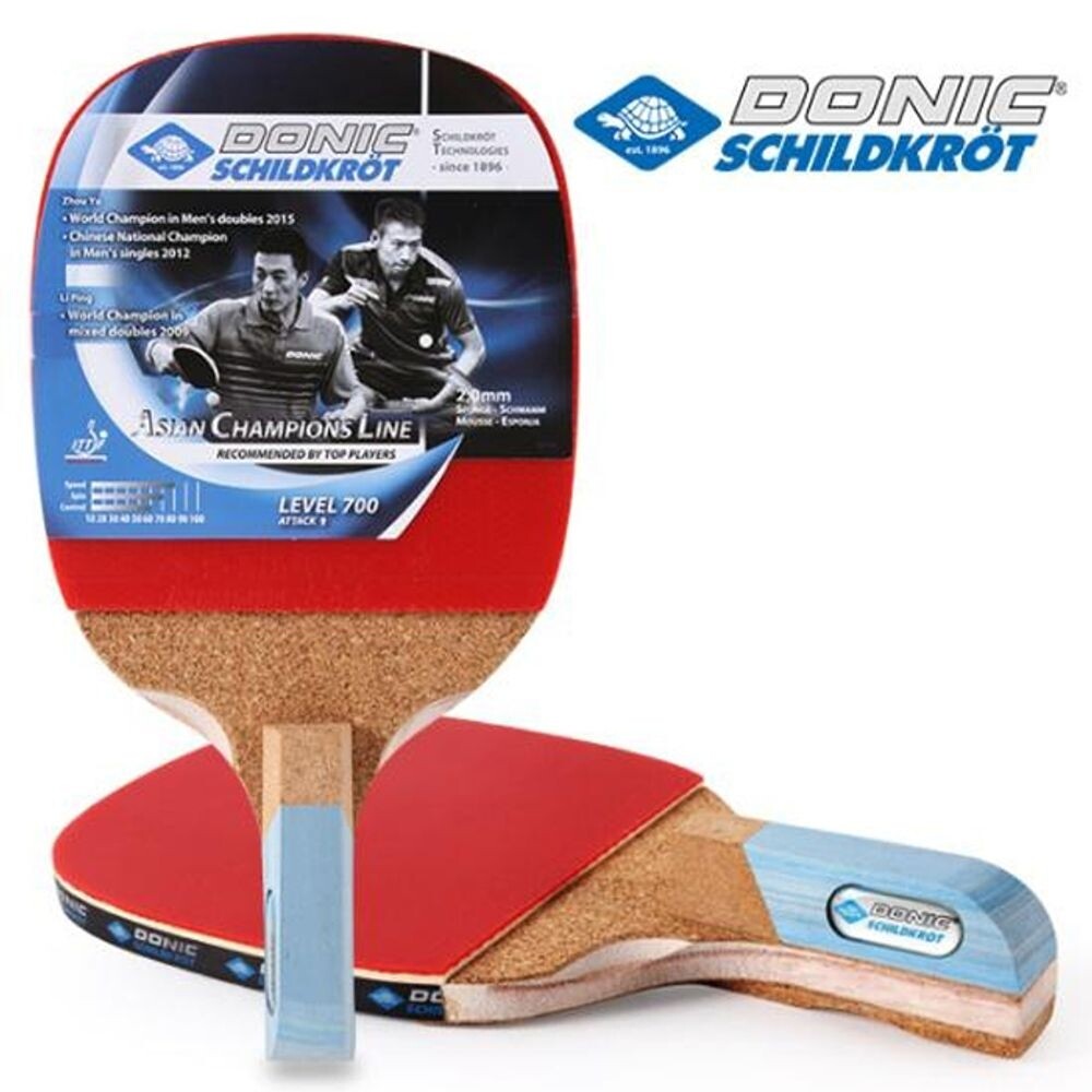 도닉 펜홀더 탁구라켓 ASIAN CHAMPIONS 700/탁구/라켓/탁구채/연습/스포츠/탁구체/운동/경기/시합/게임