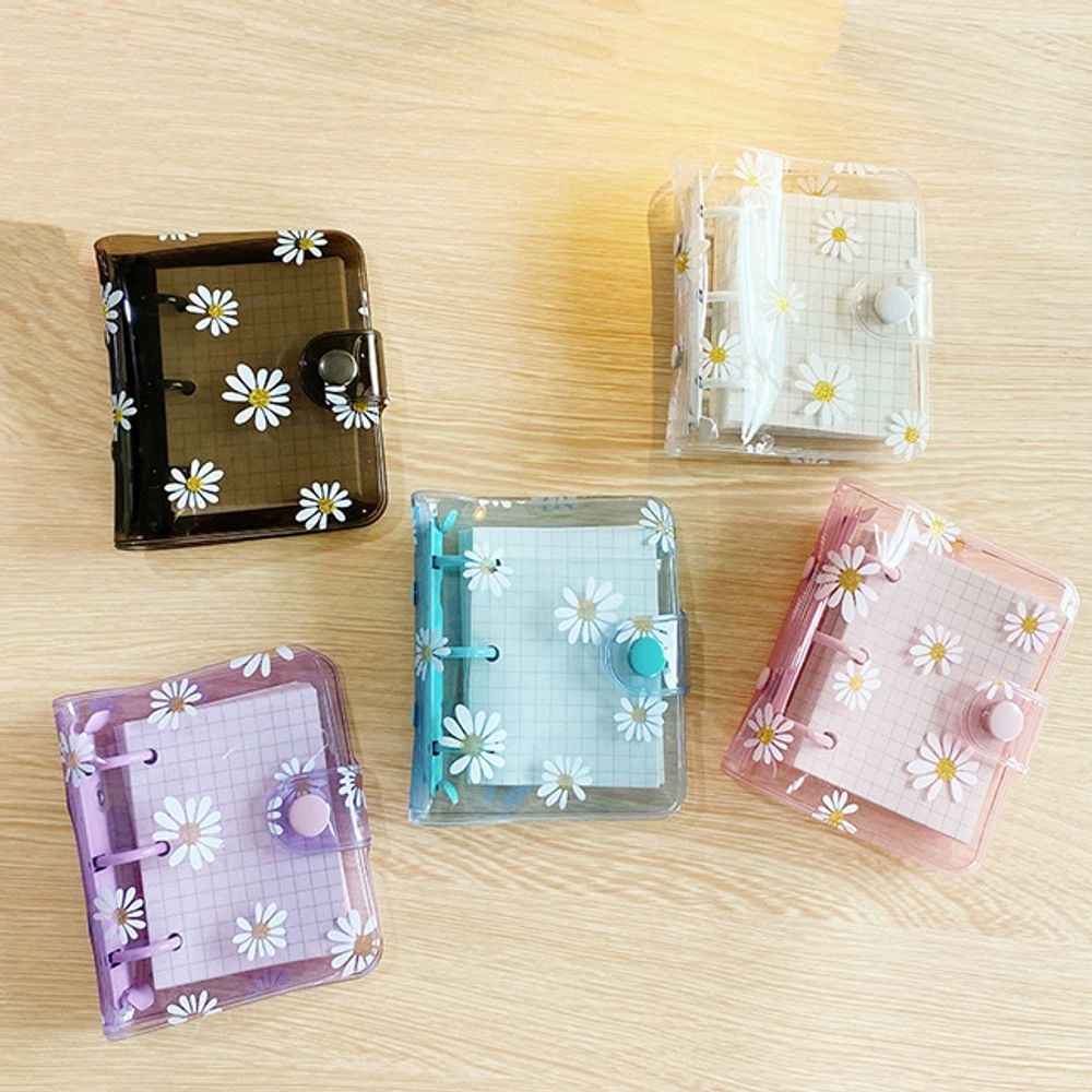 [오늘출발] (당일발송) 미니 삼공 가계부속지 다이어리지퍼백 머니포켓  바인더 데이지 다이어리 현금챌린지