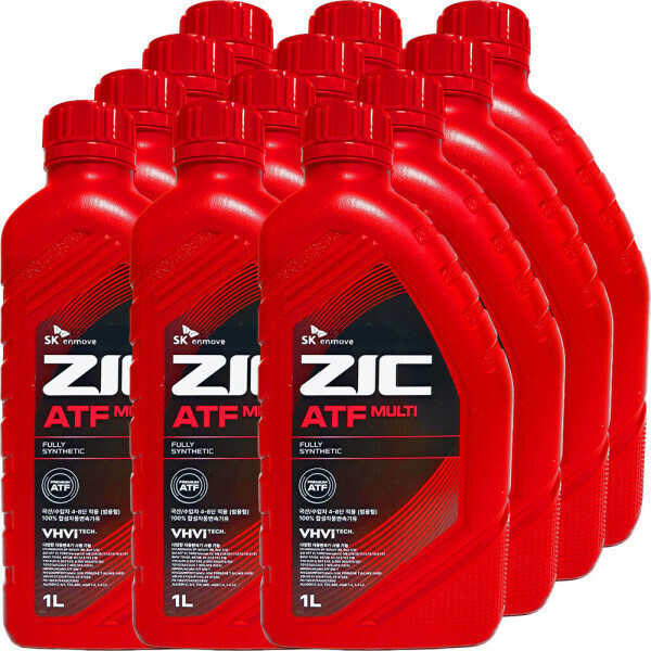 [SK루브리컨츠]ZIC 지크 ZIC ATF MULTI 1L 12개 멀티 4-8단 자동미션오일 SK엔무브