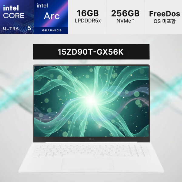 LG전자 LG전자 LG그램15 15ZD90T-GX56K 울트라5(S2)/램16GB/SSD256GB/15.6인치/화이트