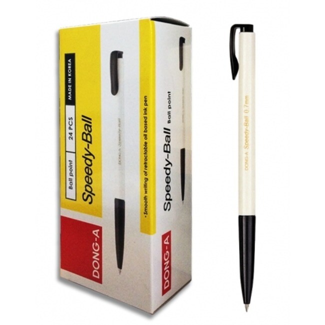 [동아트레이드]동아 1941 동아 스피디볼 볼펜 0.7mm 1갑(24개입) 부드러운 필기감 빠른 필기 적합
