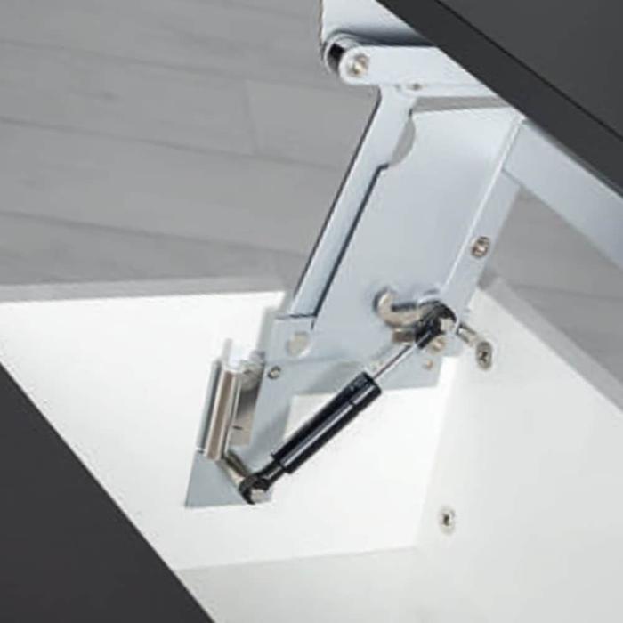 리프트업 테베이직이블 피팅 프레임 변신 좌탁 수납장