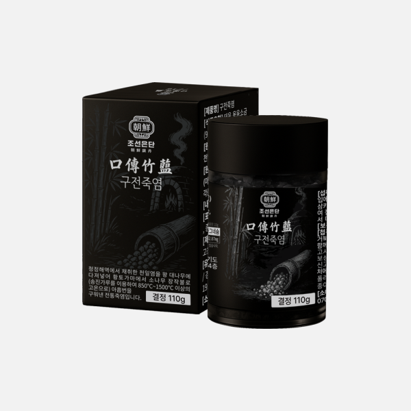 [오늘출발] 조선은단 조선은단 9번 9회 구운 구전죽염 (고체 소금 결정) 1개