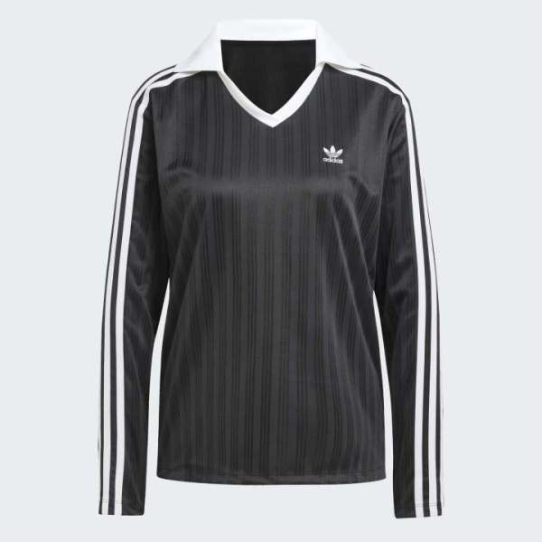 아디다스 V-NECK LS TEE (JD2603)