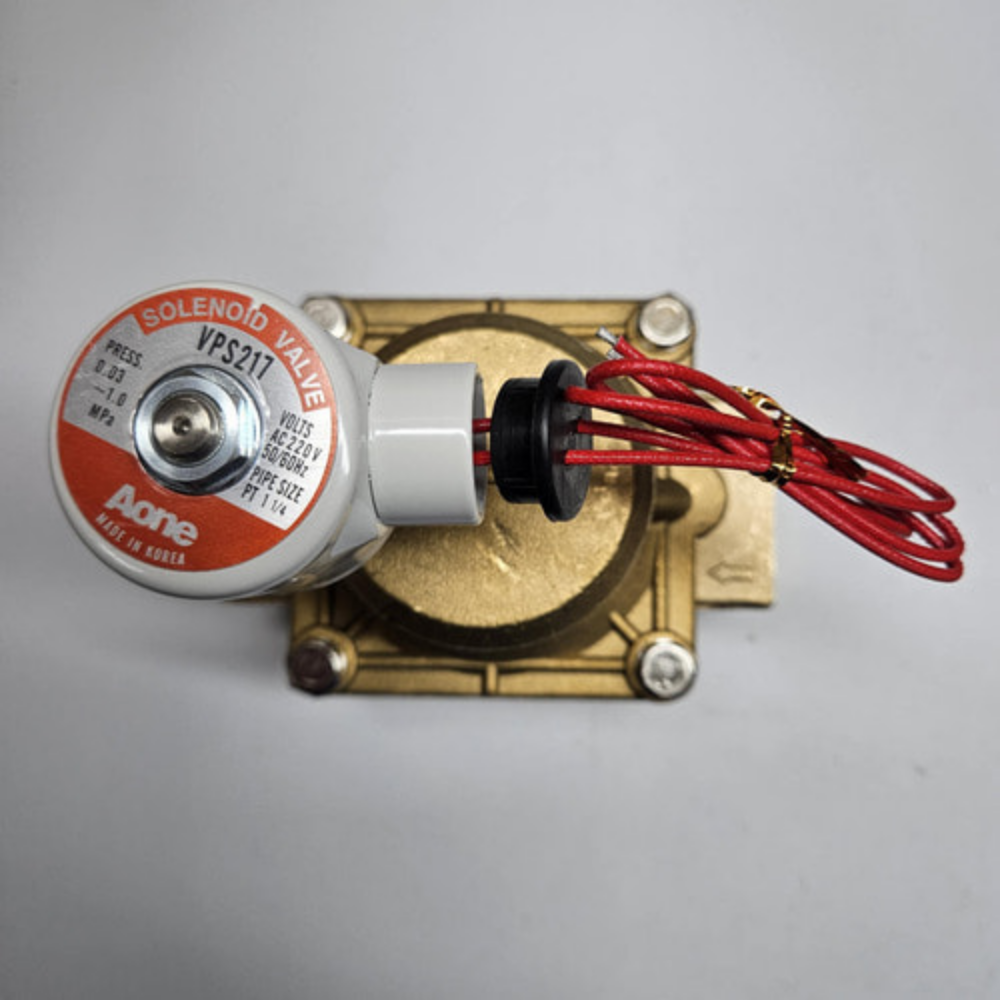 에이원텍 VPS217 2포트 스팀용 솔레노이드밸브