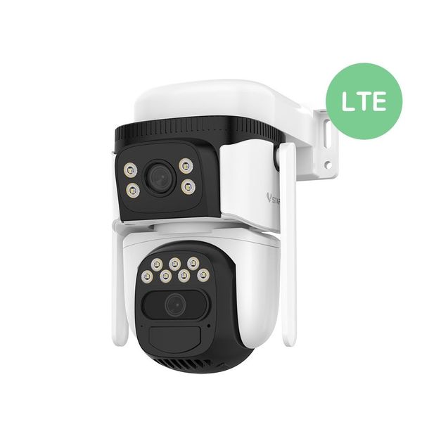 태양광 충전 옥외용 CCTV 카메라 보안캠 / 듀얼렌즈 동작감지 실시간 모니터링 보안카메라