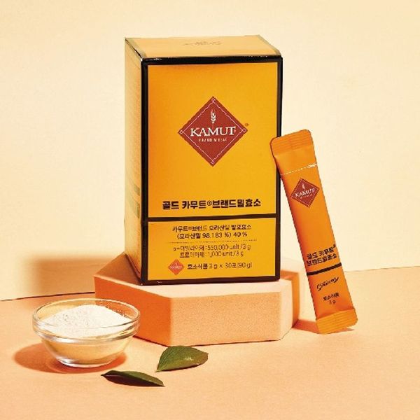 (NS홈쇼핑)(끝)그레인온 골드카무트효소 3g x 30포 x 3개35496384