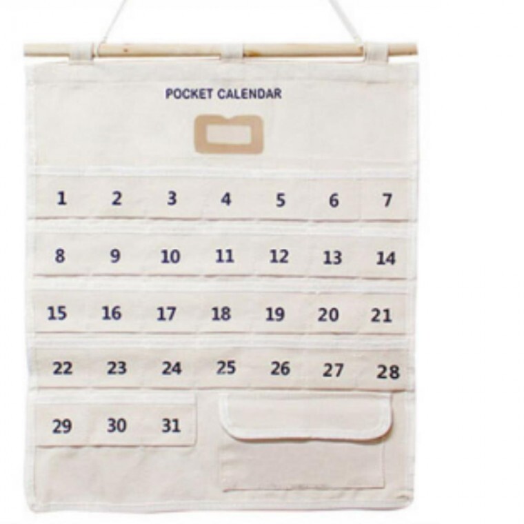 [오늘출발] 2개   용돈달력 캘린더 저축 약 벽걸이 생활비 한달