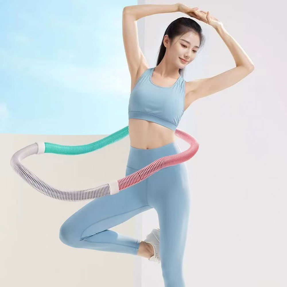 [오늘출발] 2세대 무소음 소프트 스프링 훌라후프 홈트 다이어트