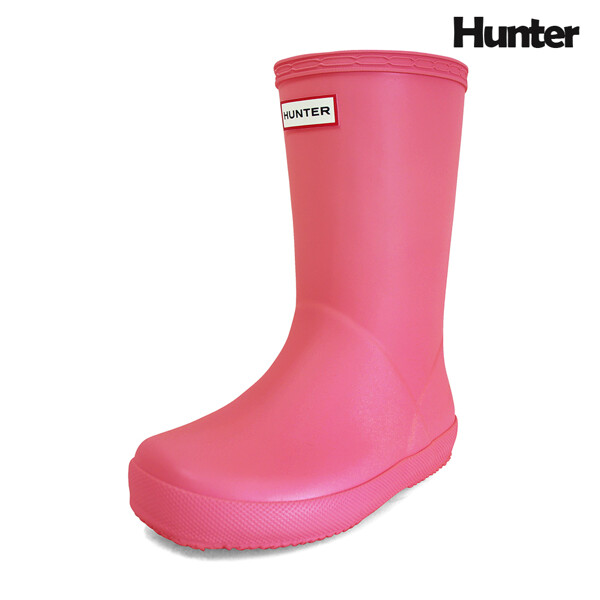 헌터 (현대홈쇼핑)헌터 키즈 오리지널 퍼스트 클래스 레인부츠 장화 브라이트핑크 KFT5094RMA-RBP