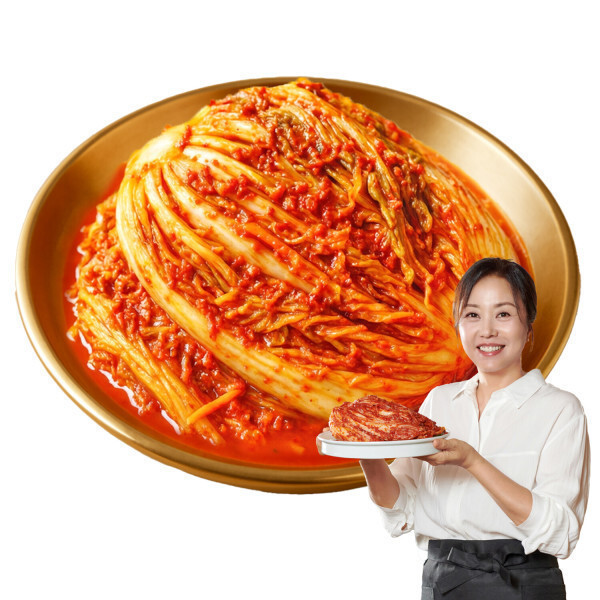[가치코리아][오늘출발] 조미령의 온기 tv홈쇼핑 조미령 김치 온기 국산 배추 포기 아이 시원한 중부식 3kg