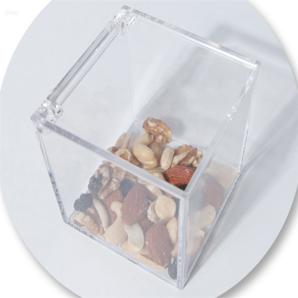[오늘출발] 핫딜 커피캡슐 정리함 피규어 진열장 소형 보관함 미니 수납함 투명케이스8x8x8 캡슐 피규어 소형 진열 수