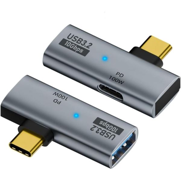 [호환] USBC to OTG 10Gbps 100W 호환 Vivo X Fold용 USB 32 저장장치 액세서리 키보드 마우스 게임패드 등과 동시