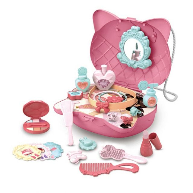 키카메이크업가방 유아 역할놀이 휴대용 여아 소꼽놀이