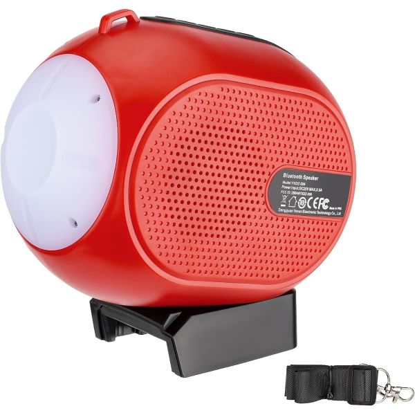 MP3 플레이어 MP4 동영상 라디오 밀워키 M18 18V 배터리용 블루투스 스피커 잡사이트 캠핑 파티용 LED 조