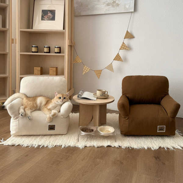 토토리브 고양이 강아지 프리미엄 소파 안락 쿠션 방석 침대 라운지쇼파