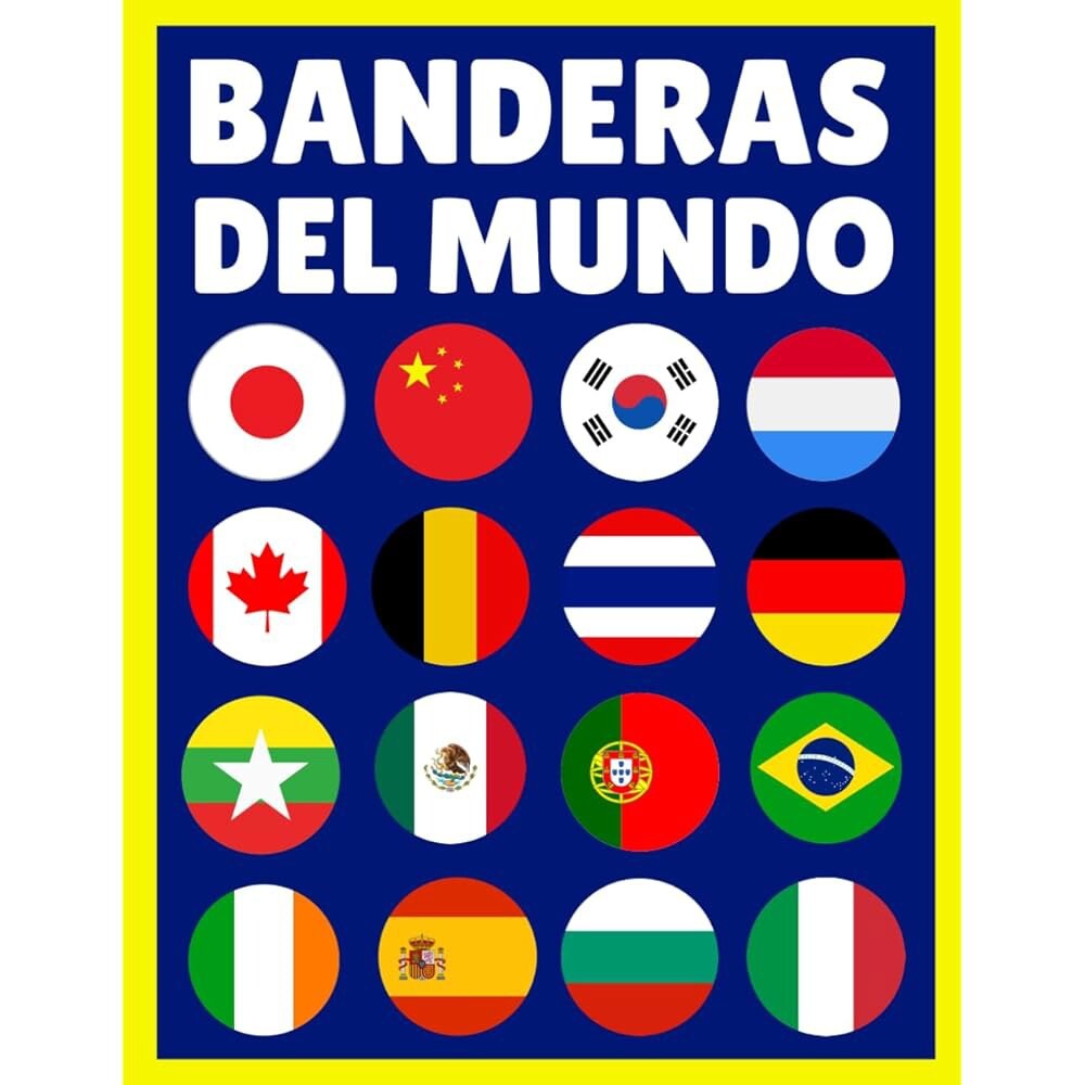 [오늘출발] 반데라스 델 문도: 아프렌데 라스 반데라스 파이스 모네다스 슈퍼피시스 포블라시오네스 캐피탈 이디오마