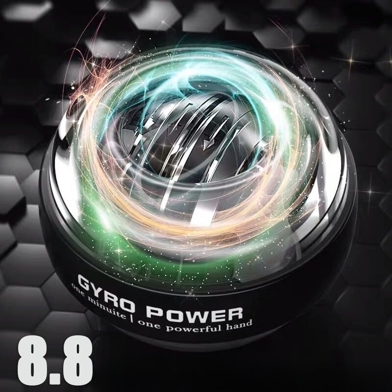 손목 강화 자이로볼 집게 전완근 볼 운동기구 블랙 100kg GMS크립볼 기구