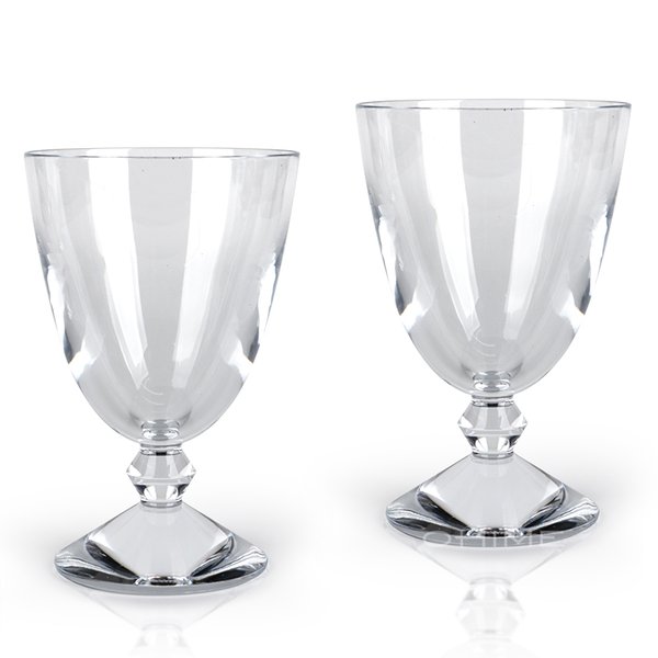 (Baccarat)당일출고/무료배송 바카라 테이블웨어 워터 베가 글라스 세트 클리어 2PCS