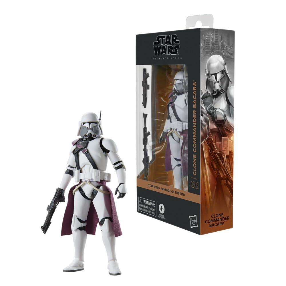 STAR WARS 블랙 시리즈 클론 커맨더 바카라 시스의 복수 프리미엄 수집용 15.2cm(6인치) 액션 피규어
