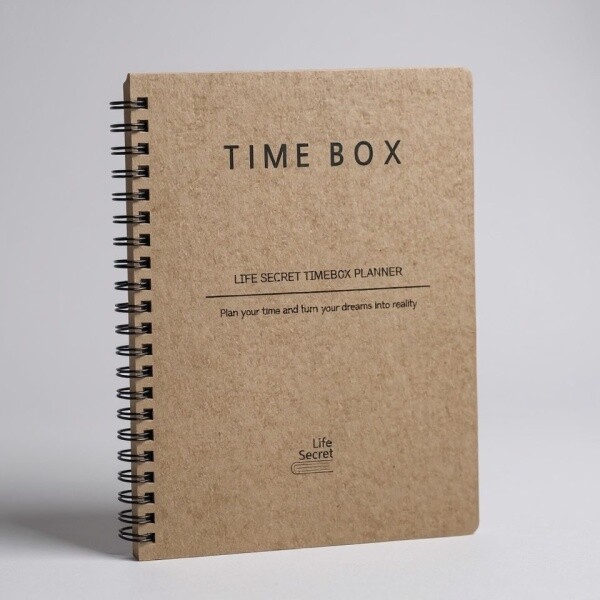 LIFE SECRET 데일리 플래너 타임 박스 타임블록 타임박스 시간관리 데일리 스터디 계획표 일론 머스크