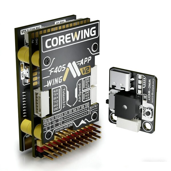 [오늘출발] CoreWing F405V2 고정익 비행 컨트롤러 | 듀얼 앱 지원 (스피디비 + 코어윙) 윙