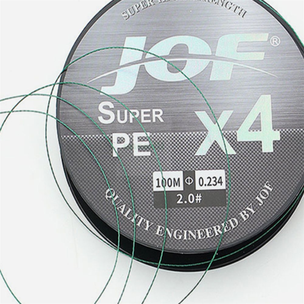 [오늘출발] 원밀스토어 4합사 2호 100M  그린 합사낚시줄 바다원줄 합사라인코팅제 바다낚시줄원줄