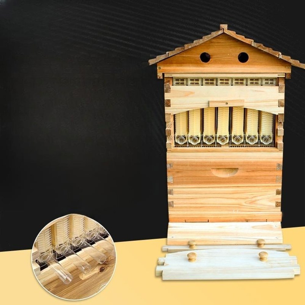 [오늘출발] 실시간차이나 양봉벌통 벌 상장 벌집 자동 토종 꿀벌 채집 풀세트 밀랍