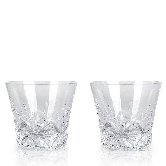 바카라 바카라 테이블웨어 텀블러 세트 에브리데이 크리스탈 클리어 2PCS